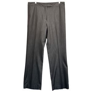 Kasper Dark Gray Carly Professional Career Trouser Dress Pant Women 12